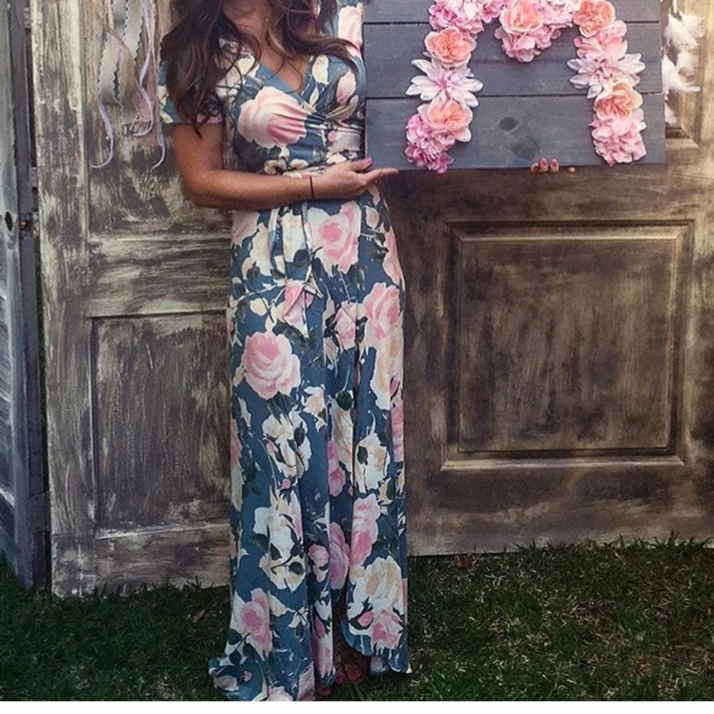 Floral Two Piece Set